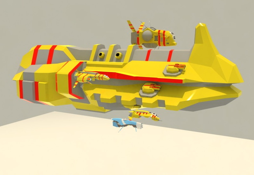 Taiidani Assault Frigate 2 by Ammon Ra
