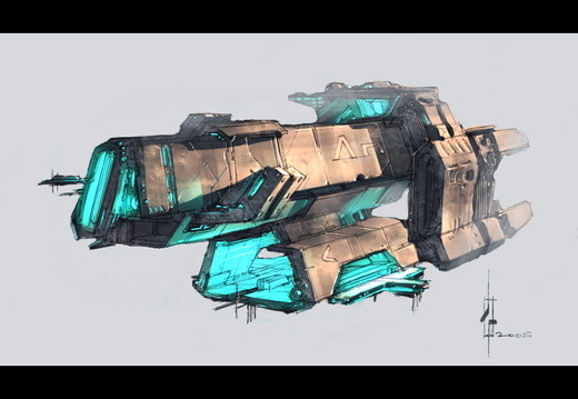 aff   space dock ship by orbluvion