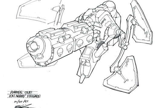 RC P1 ion array frigate
