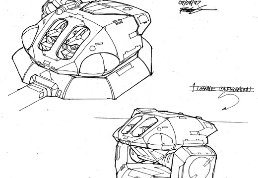 RC turret