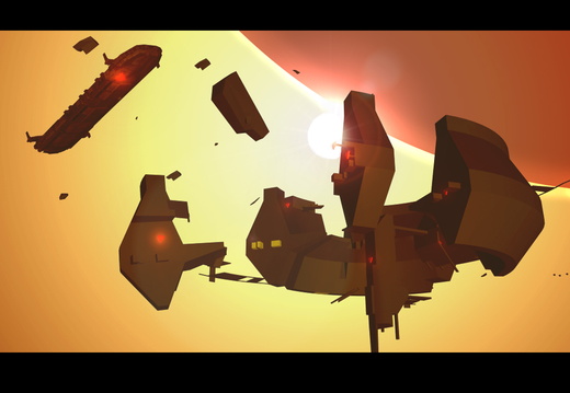 RC spaceport set lighting