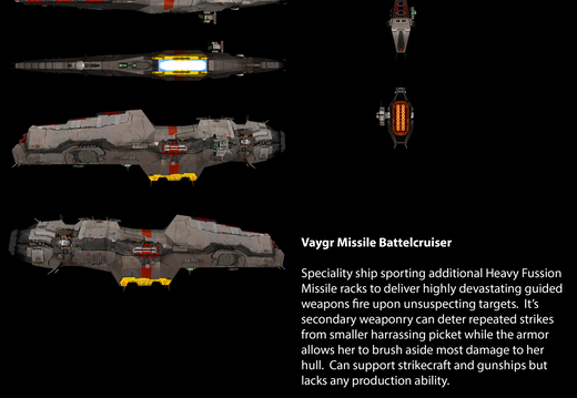 Vaygr Missile Battlecruiser