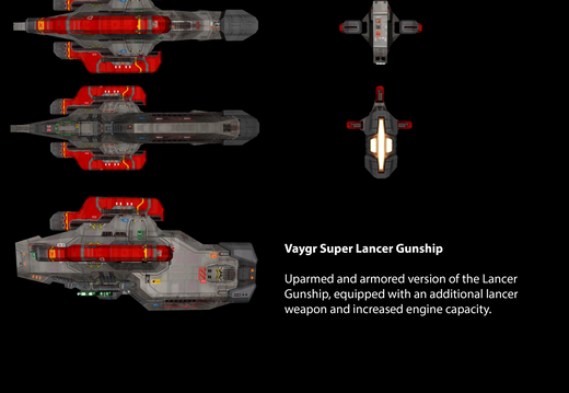 Vaygr Super Lancer Gunship
