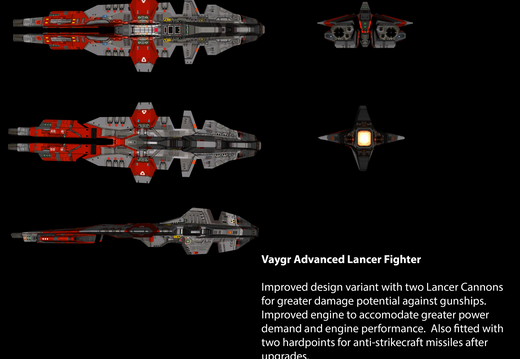 Vaygr Advanced Lancer Fighter