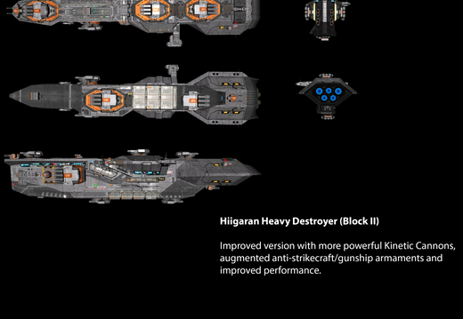 Hiigaran Heavy Destroyer (Block II)