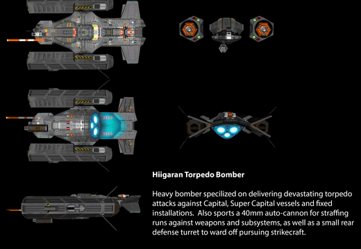 Hiigaran Torpedo Bomber