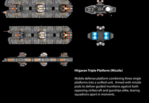 Hiigaran Triple Platform (Missile)