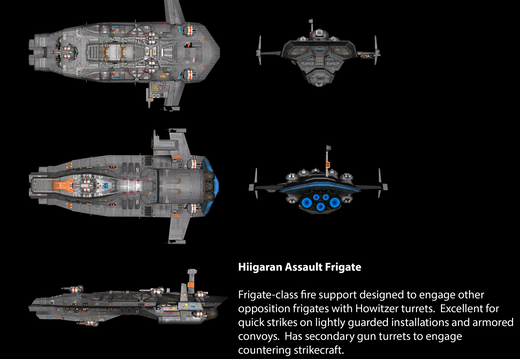 Hiigaran Assault Frigate