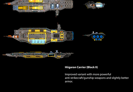 Hiigaran Carrier (Block II)