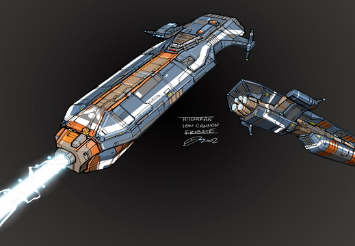 HW2 Comps 01 DC HGN IonCannonFrigate
